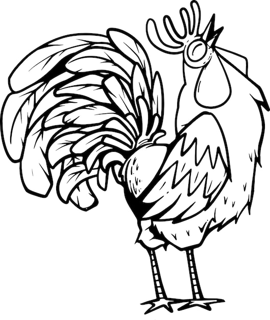 Vector rooster