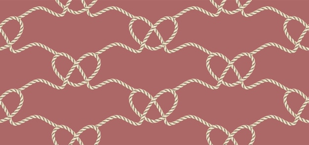 rope seamless pattern great for wallpaper and textile