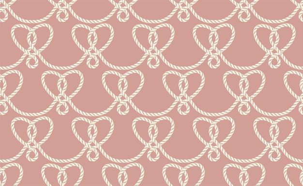 Rope seamless pattern great for wallpaper and textile