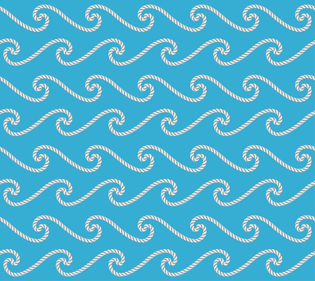 Rope seamless pattern great for wallpaper and textile