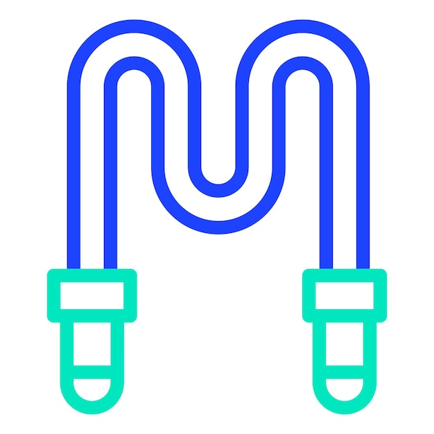 로프 터 아이콘 디자인 일러스트레이션