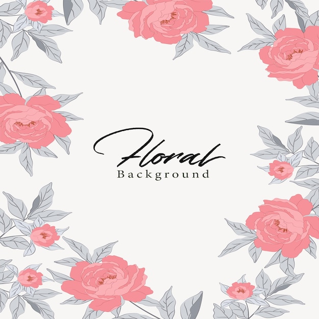 Rose Flower Floral Background