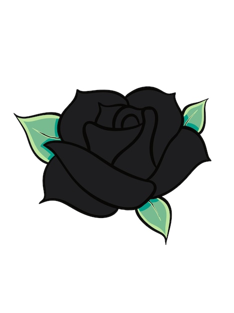 Rose Flower Vector Illustration Design