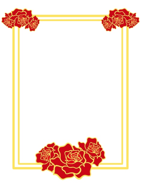 Rose frame