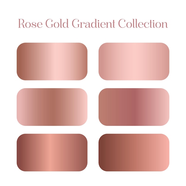 rose gold gradient