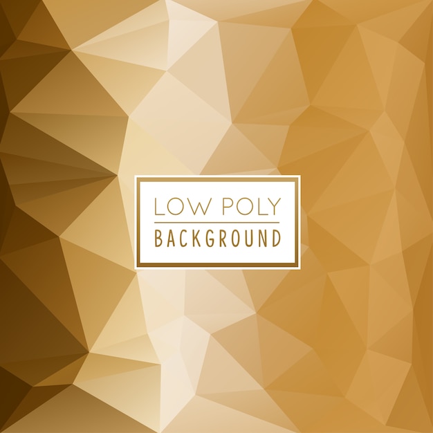 Rose Gold Polygonal Background