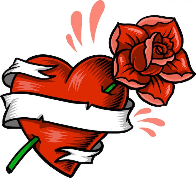 Rose heart 