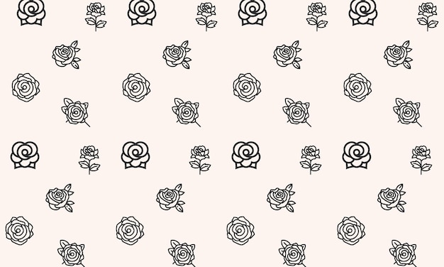 Rose pattern background