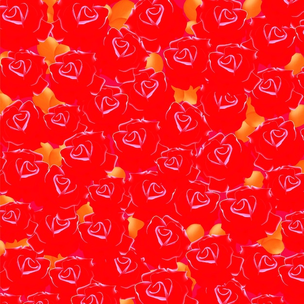 rose realistic banner valentine's day wish post