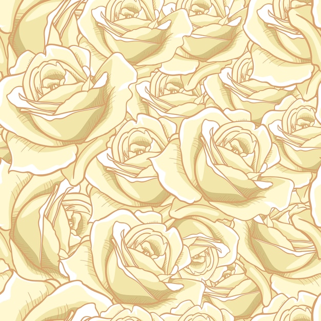 Rose Seamless Pattern