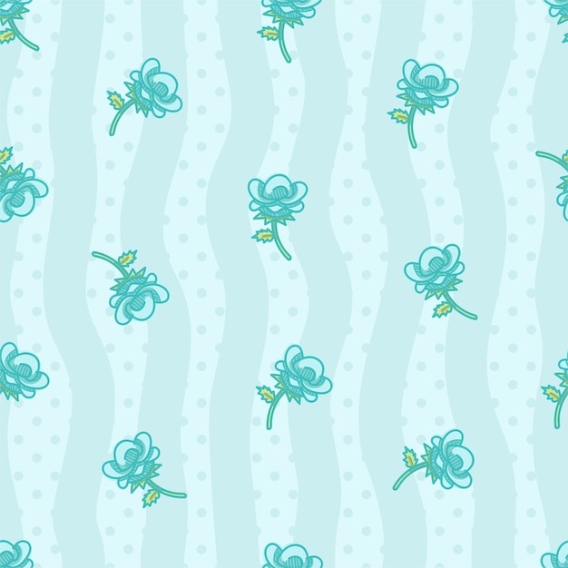 rose seamless pattern 