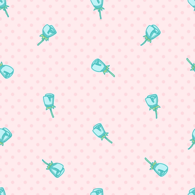 rose seamless pattern 