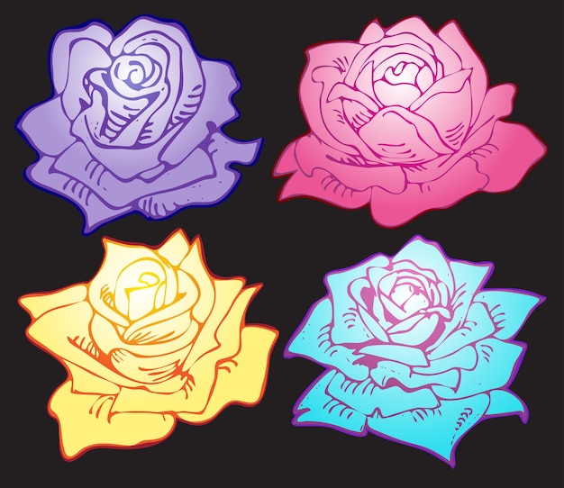 rose set