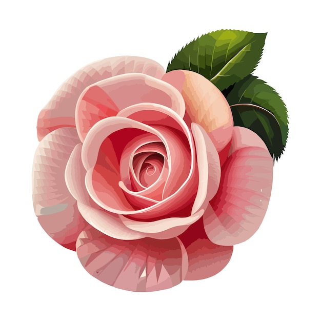 Rose vector ai generated image