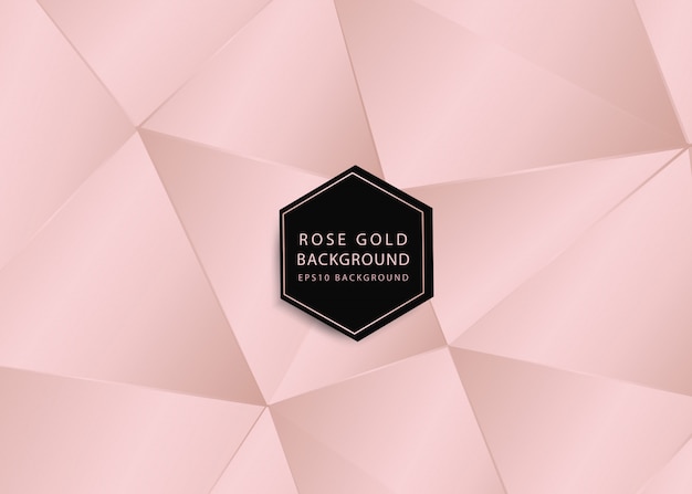 Rosegold abstracte achtergrond