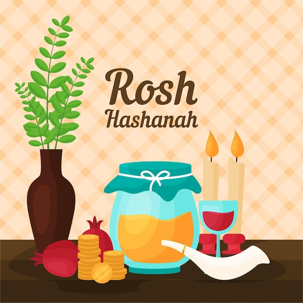 로시 Hashanah 축하