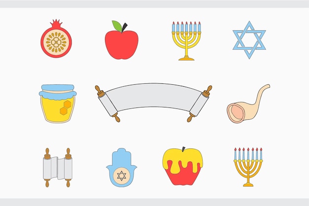 Vector roshhashanah