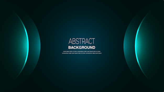 Vector round abstract background