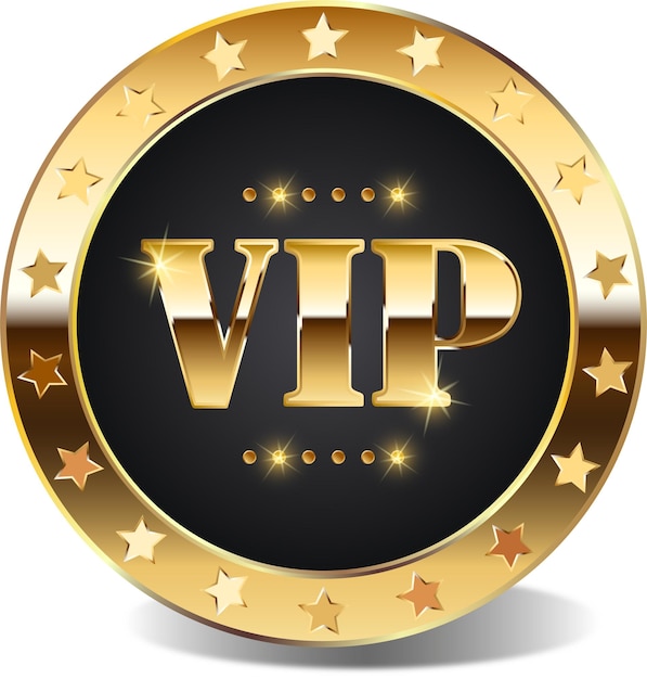 Badge rotondo per i membri del vip club