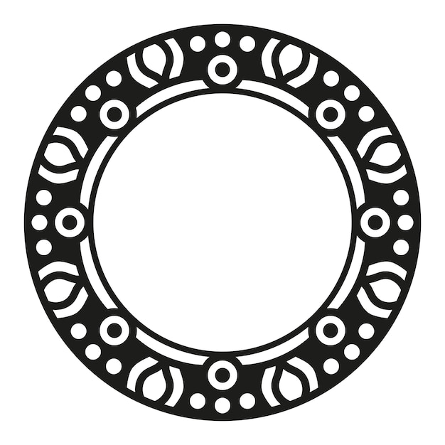 Round frame