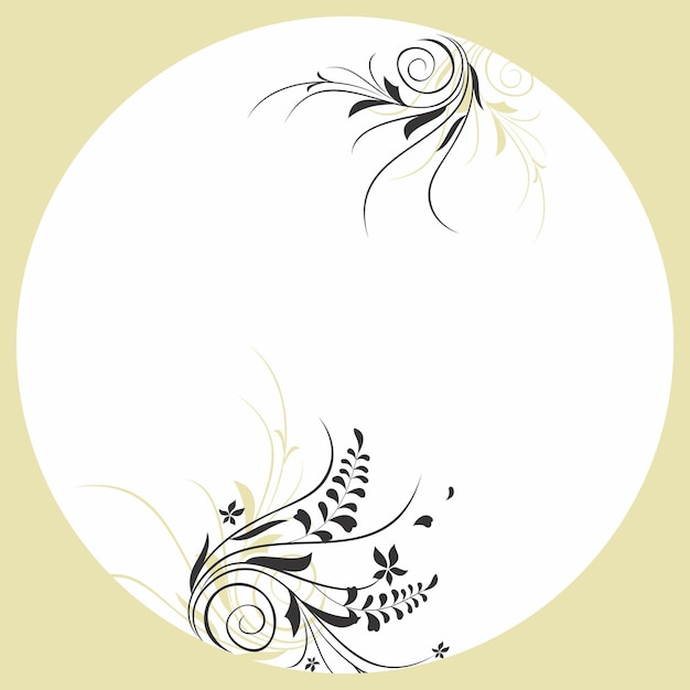 Premium Vector  Round plate design round vector for dinnerware plate