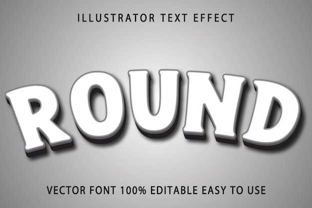 Round Text Effect