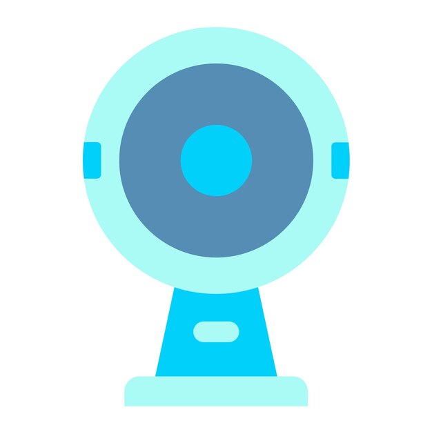 Round Webcam Icon Style