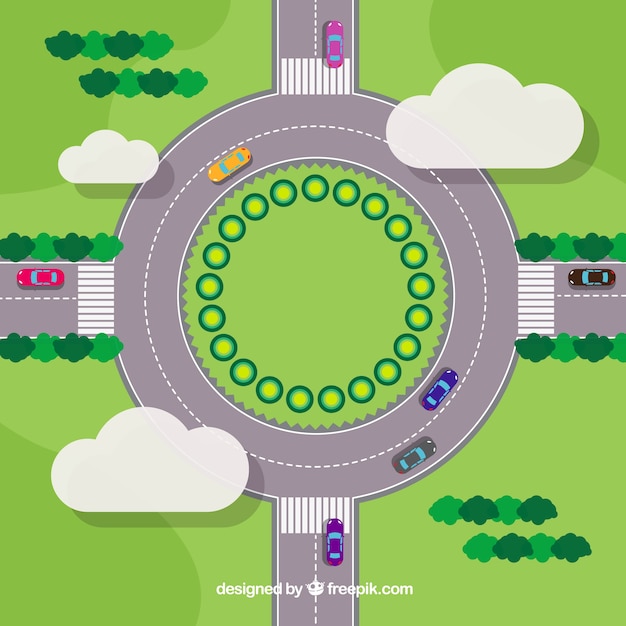 Vector roundabout