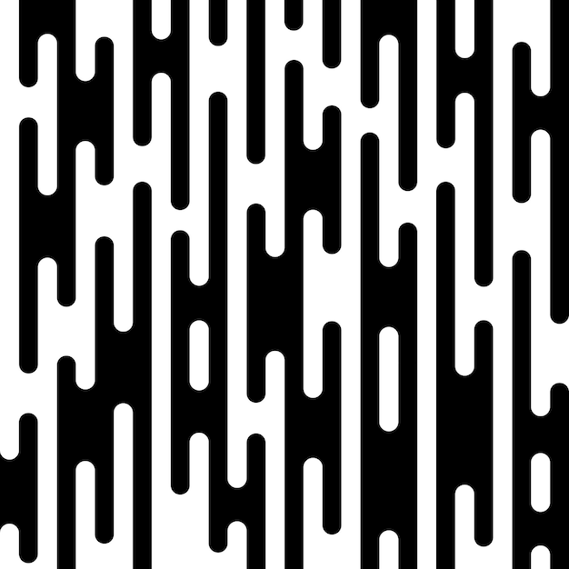 Вектор Шаблон округлых линий абстрактные черно-белые пунктирные линии и точкиxa