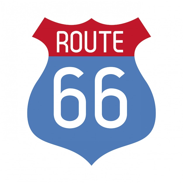 Route 66 bordsymbool