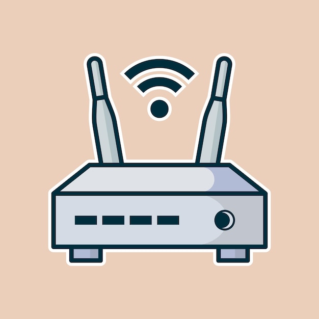 Vector router free vector icon sign and symbols