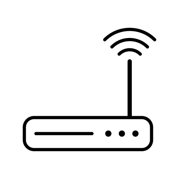 Router Icon Vector Design Template