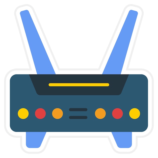 Vector router icon