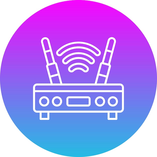 Vector router icon