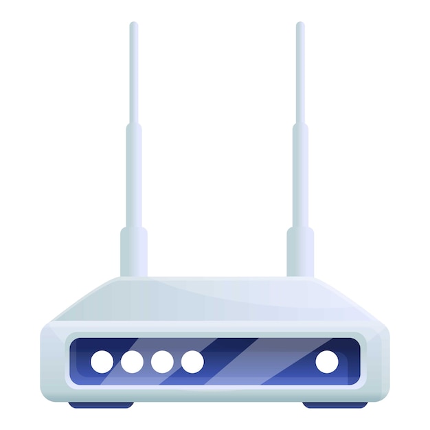 Router icoon Cartoon van router vector icoon voor webontwerp geïsoleerd op witte achtergrond