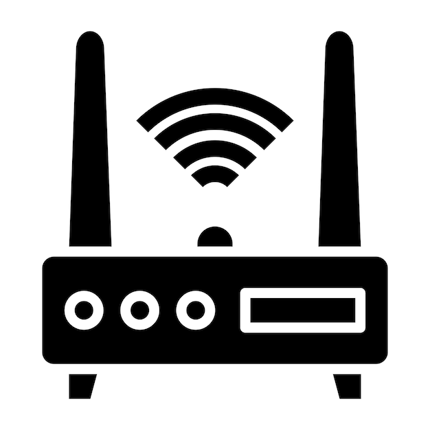 Router Vector Icon Design Illustratie