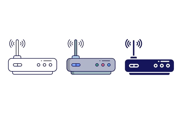 ベクトル ルーターのベクトルのアイコン