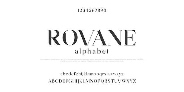 Rovane familie buddle vector pakket alfabet lettertype