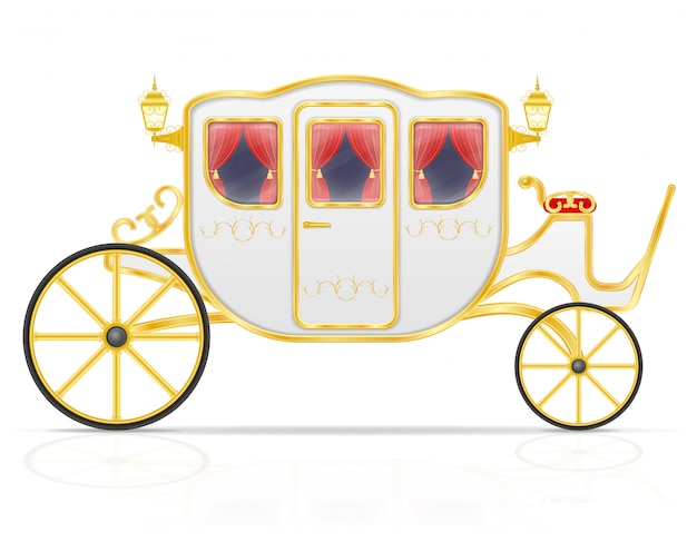 Royal carriage for transportation of people