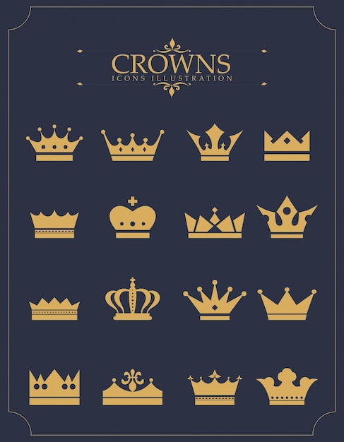 Royal Crown Icons