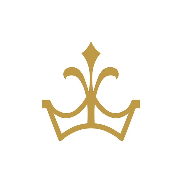 Logo della corona reale simbolo della famiglia radicata logo del regno a1