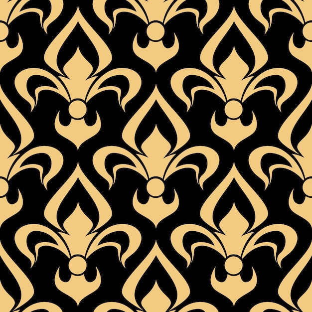 Royal french seamless fleurdelis pattern