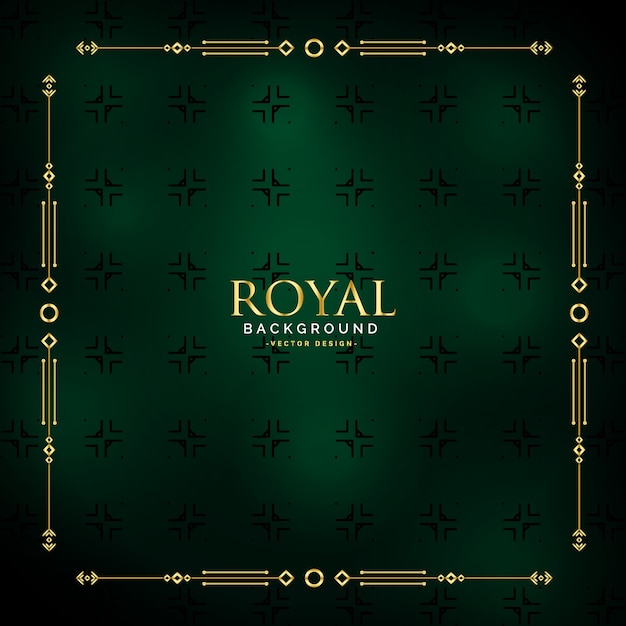 Royal golden background design illustration