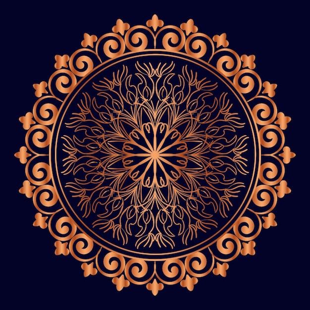 Royal Luxury Premium Mandala Design Template