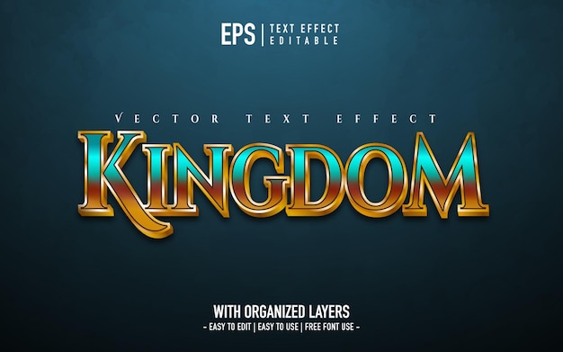 Royal text effect