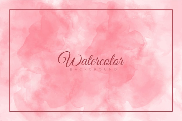 Vector roze abstract splash verf achtergrond met aquarel textuur