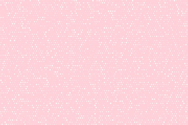 roze achtergrond met witte stippen