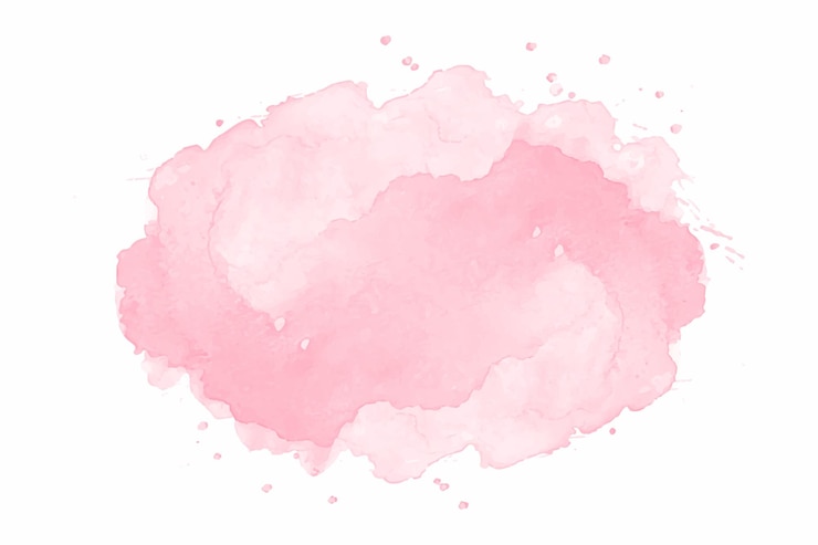 Vector roze aquarel penseel verf vector gestileerde gestreepte kaart. aquarelle abstracte hand getrokken papier textuur vloeibare kleur achtergrond