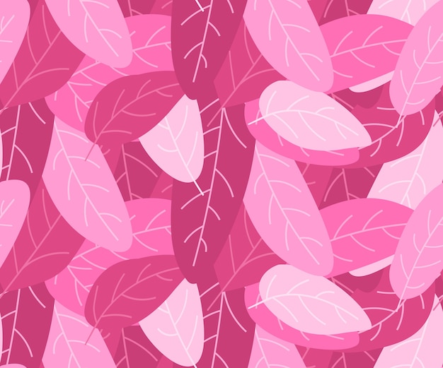 Roze bladeren achtergrond, wereld kanker dag borst ziekte bewustzijn preventie concept