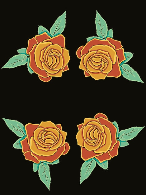 Roze bloem vectorillustratie